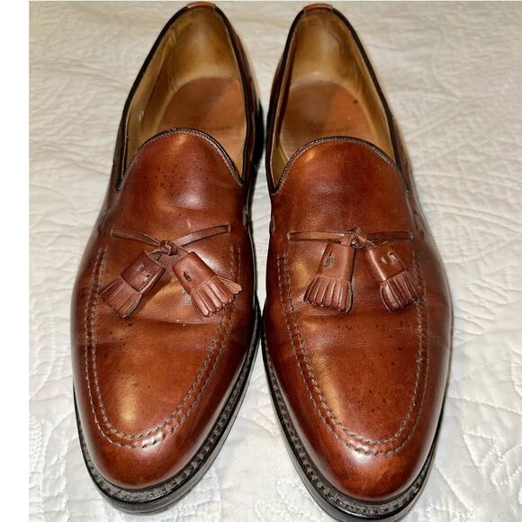 Allen Edmonds | Shoes | Allen Edmonds Mens Shoes Brown Leather Grayson ...